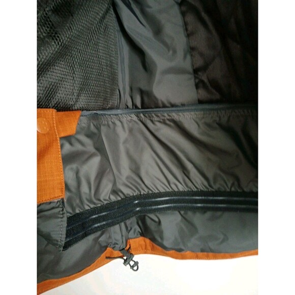 Helly Hanson Brown Tech Performance Parka/Detachable Fur Line Hood Womens M READ - Picture 9 of 16